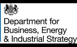 Logo for the Department for Business, Energy & Industrial Strategy