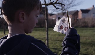 An outdoor learning activity on the new climate education online course