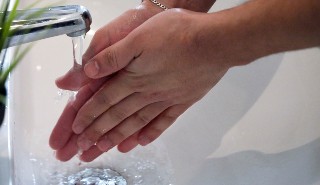 Hand washing "Washing Hands in Sink" by danielfoster437 is licensed under CC BY-NC-SA 2.0.