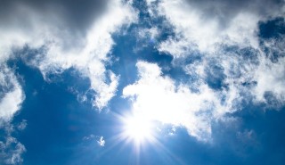Sunshine and clouds