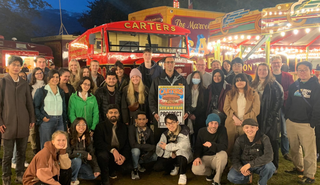 Typography students at Carters Steam Fair