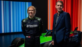 Alice Powell and Professor Ed Hawkins