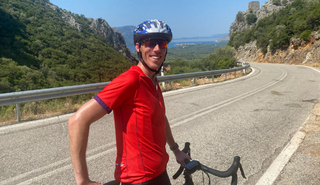 David Brayshaw cycling