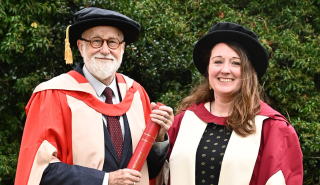 Martin Andrews and Rhi Smith