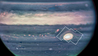 NIRSpec Solar System Jupiter’s atmosphere around the Great Red Spot (NIRCam and NIRSpec)
