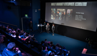 Students at the Spring Showcase