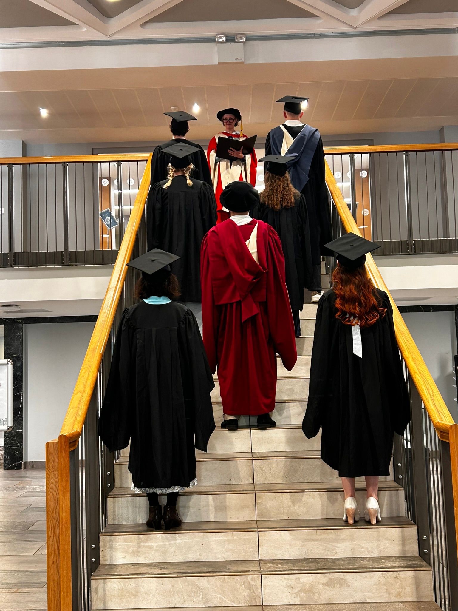 A graduation scene from Sparks, Parks, Halls and Balls