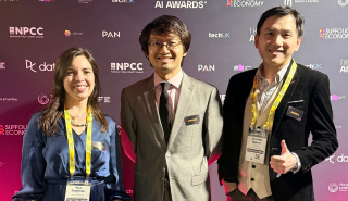 The University of Reading team, including Professor Shixuan Wang and Associate Professor Rita Fontinha from Henley Business School, and Dr Son-Kien Nguyen