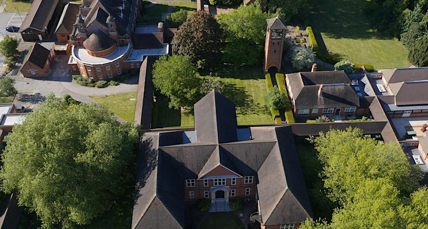 Aerial view of London Road campus